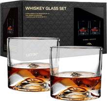 Load image into Gallery viewer, LIITON 10oz Denali Whiskey Glass Set of 2