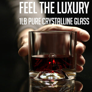 Fuji Whiskey 10oz LIITON Glass Set of 2
