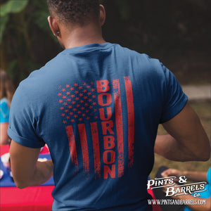Bourbon Flag Unisex T-Shirt