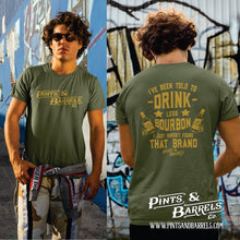 Load image into Gallery viewer, Drink Less Bourbon Unisex T-Shirt